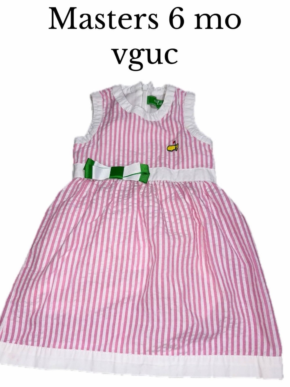 Masters golf pink dress